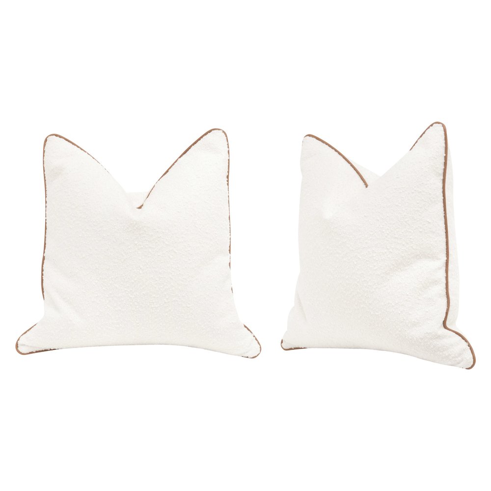Transitional The Not So Basic 22" Essential Pillow, Set of 2