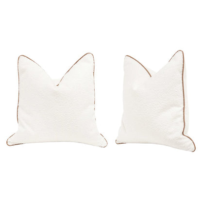 Transitional The Not So Basic 22" Essential Pillow, Set of 2