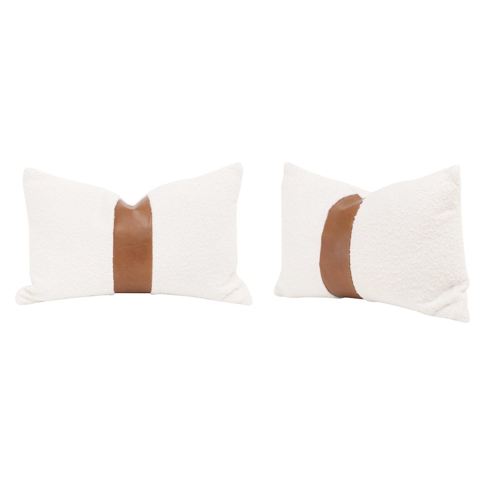 Transitional The Split Decision 20" Essential Lumbar Pillow, Set of 2