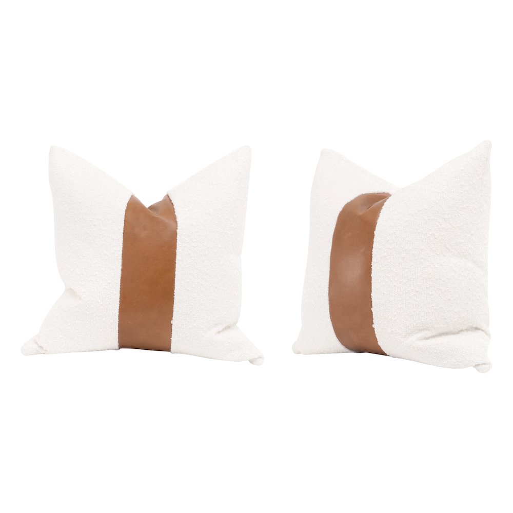 Transitional The Split Decision 20" Essential Pillow, Set of 2