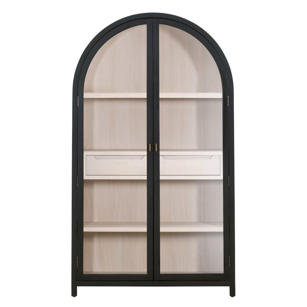 Bella Antique Transitional Toulouse Display Cabinet