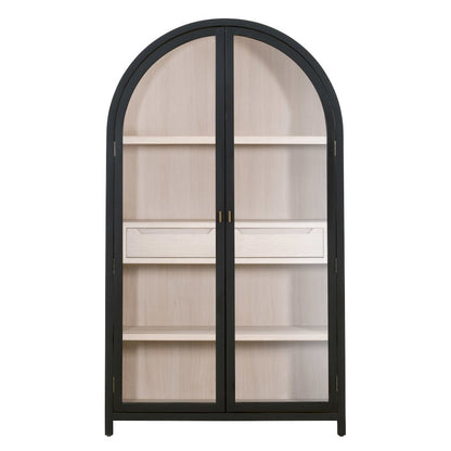 Bella Antique Transitional Toulouse Display Cabinet
