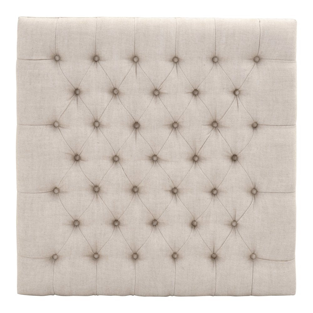 Essentials Transitional Townsend Tufted Upholstered Coffee Table