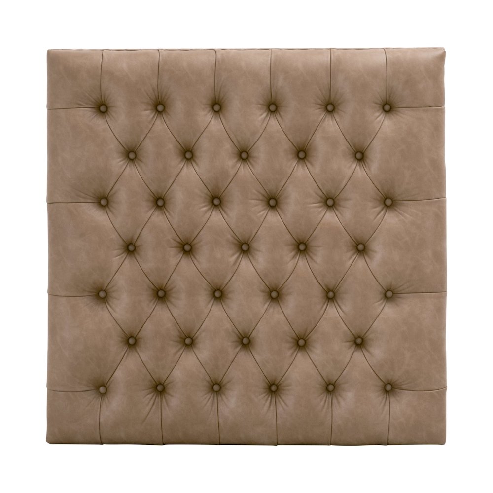 Essentials Transitional Townsend Tufted Upholstered Coffee Table