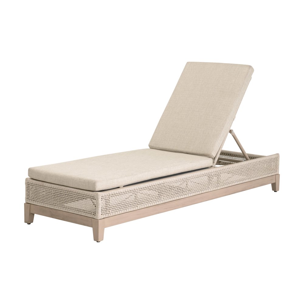 Woven - Outdoor  Transitional Tropez Outdoor Chaise Lounge