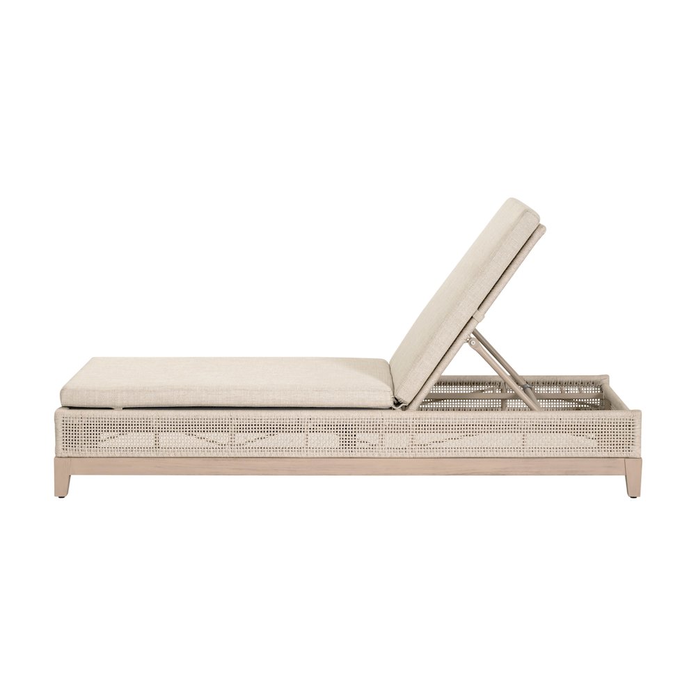 Woven - Outdoor  Transitional Tropez Outdoor Chaise Lounge