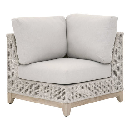 Woven - Outdoor  Transitional Tropez Outdoor Modular Corner Sofa