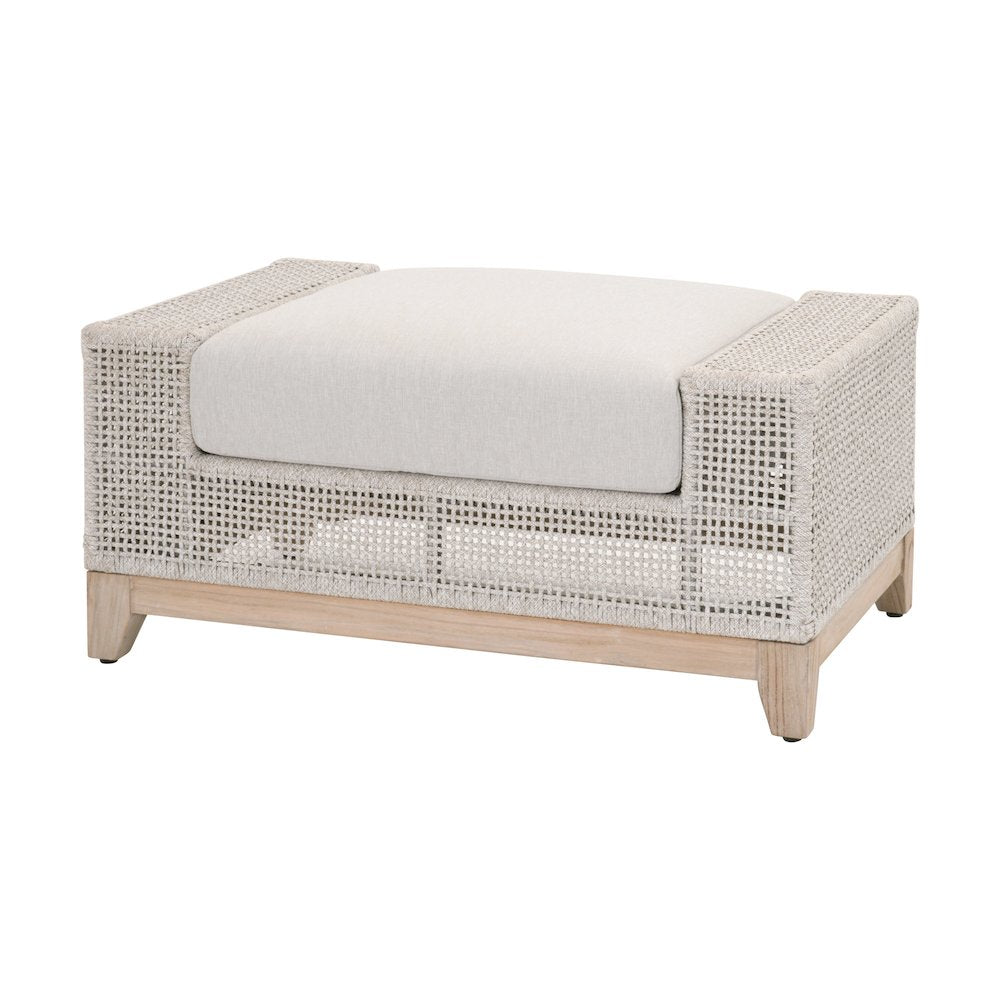 Transitional Tropez Outdoor Ottoman