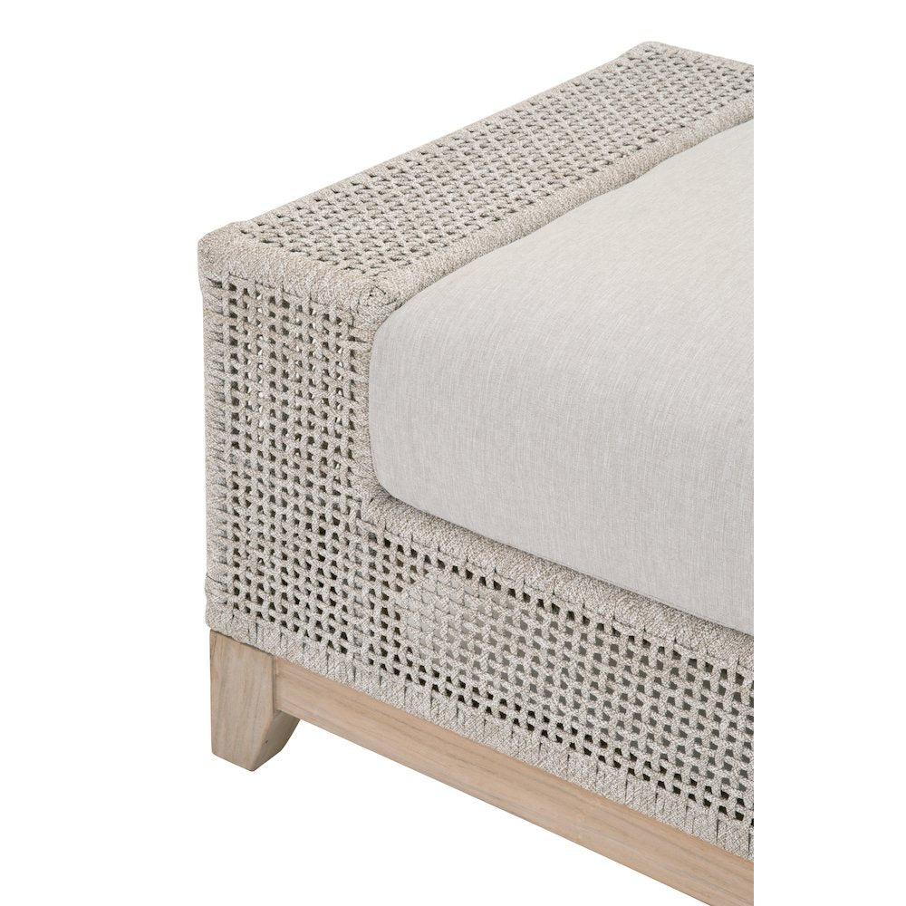 Transitional Tropez Outdoor Ottoman