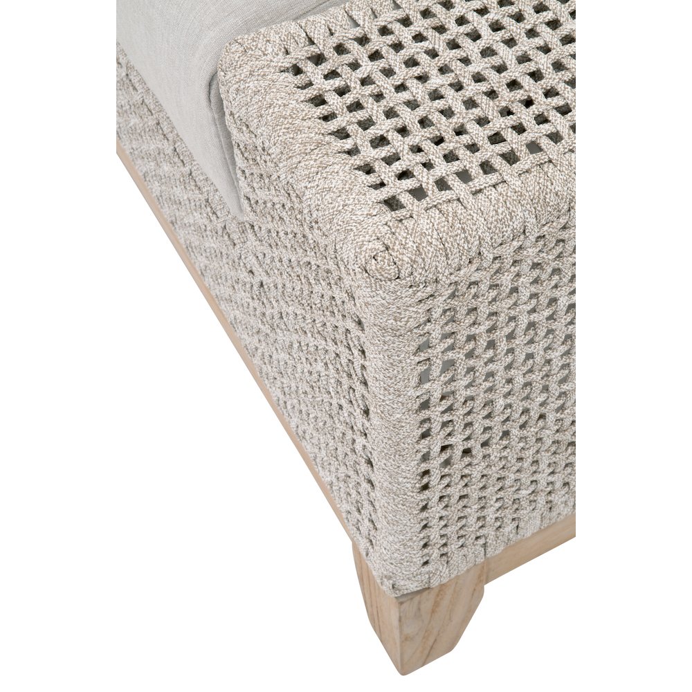 Transitional Tropez Outdoor Ottoman