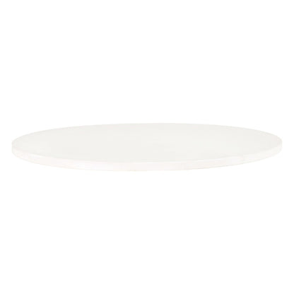 Traditions Transitional Turino 54" Round Dining Table Concrete Top