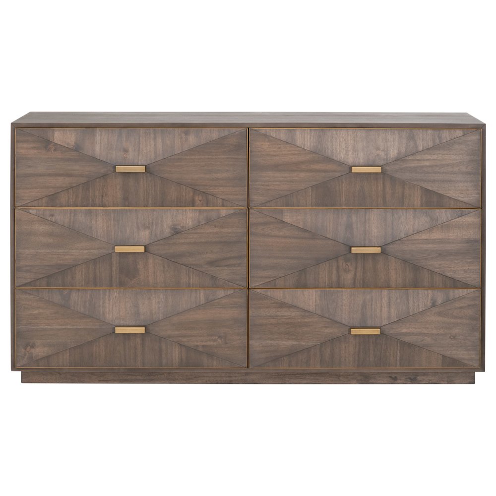 Traditions Transitional Wynn 6-Drawer Double Dresser