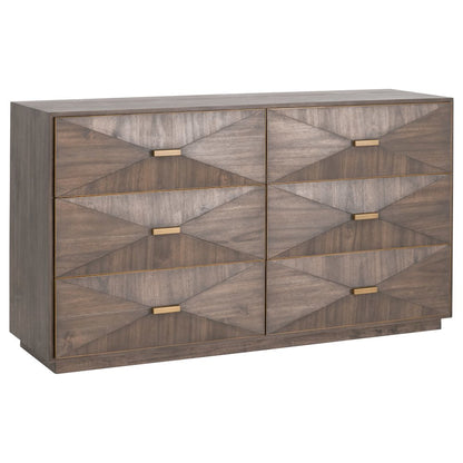 Traditions Transitional Wynn 6-Drawer Double Dresser