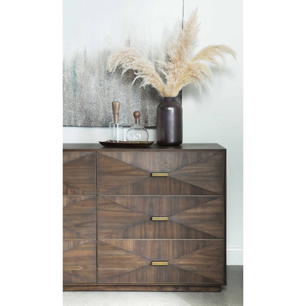 Traditions Transitional Wynn 6-Drawer Double Dresser