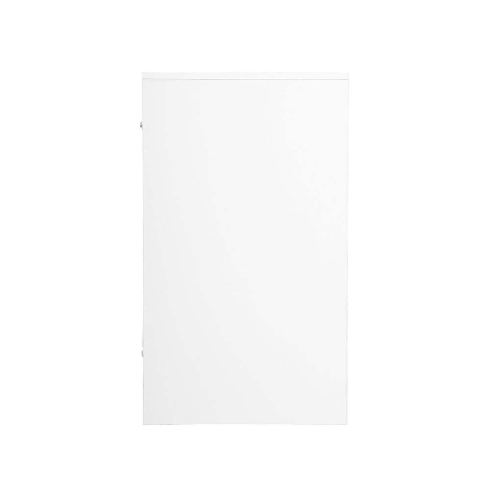 6-Drawer Dresser with Large Fabric Drawers, White