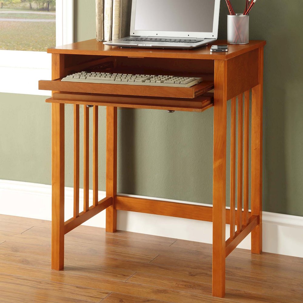 Designs2Go Mission Desk with Keyboard Drawer