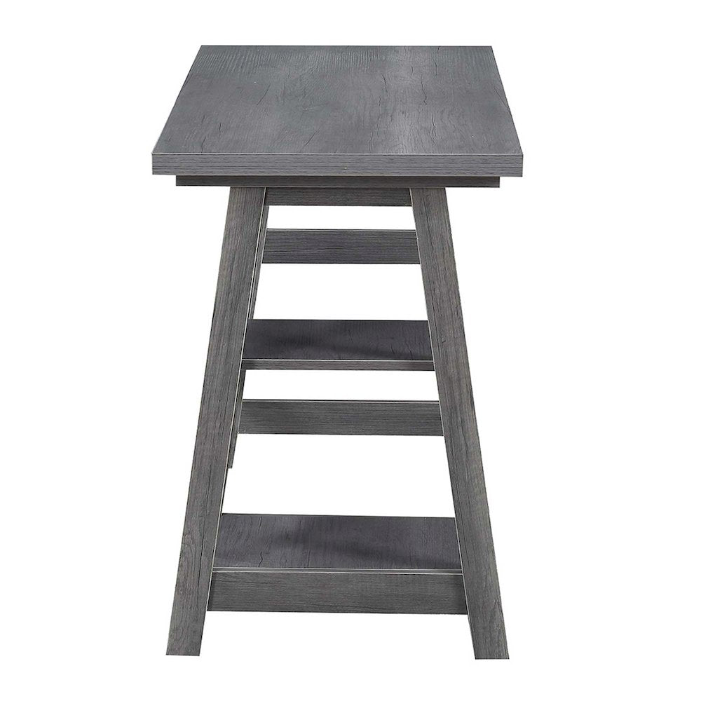Designs2Go Trestle Desk with Shelves