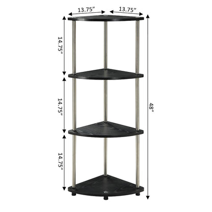 Designs2Go 4 Tier Corner Shelf