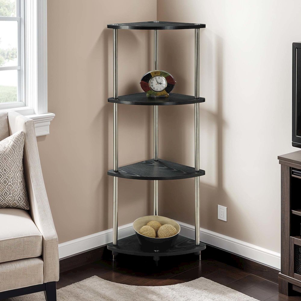 Designs2Go 4 Tier Corner Shelf