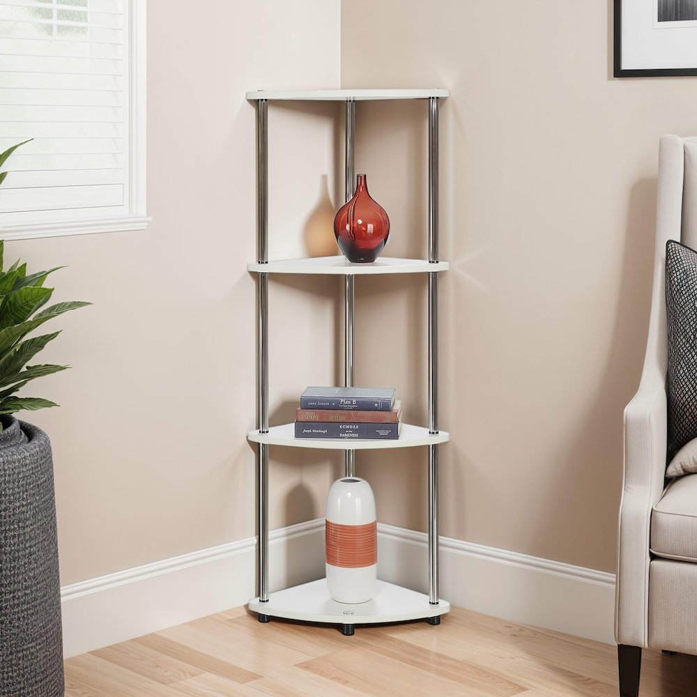 Designs2Go 4 Tier Corner Shelf