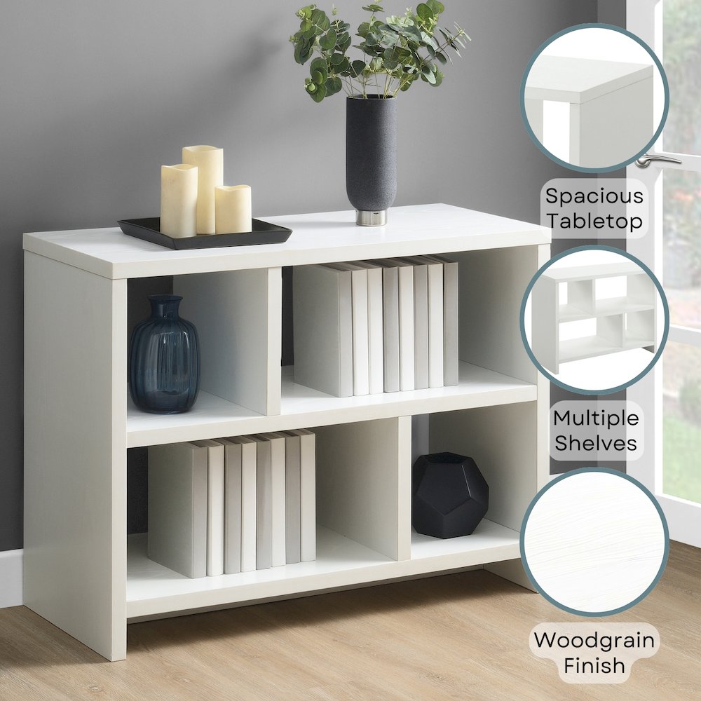 Northfield Console 3 Tier Bookcase