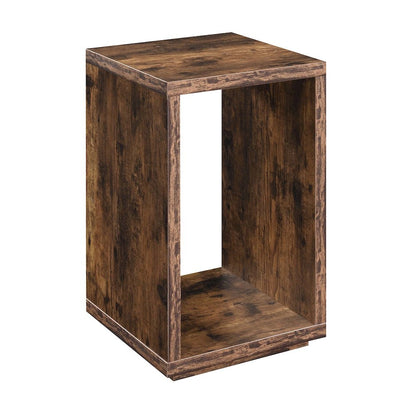 Northfield Admiral End Table with Shelf, Barnwood