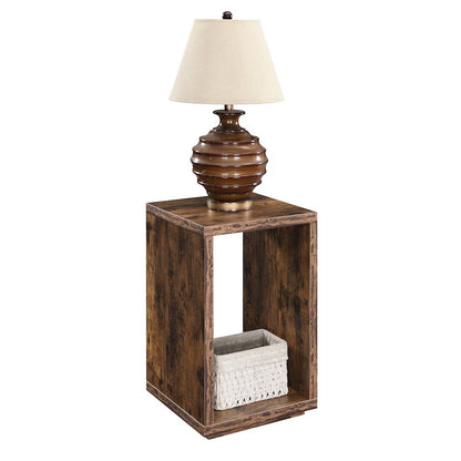 Northfield Admiral End Table with Shelf, Barnwood
