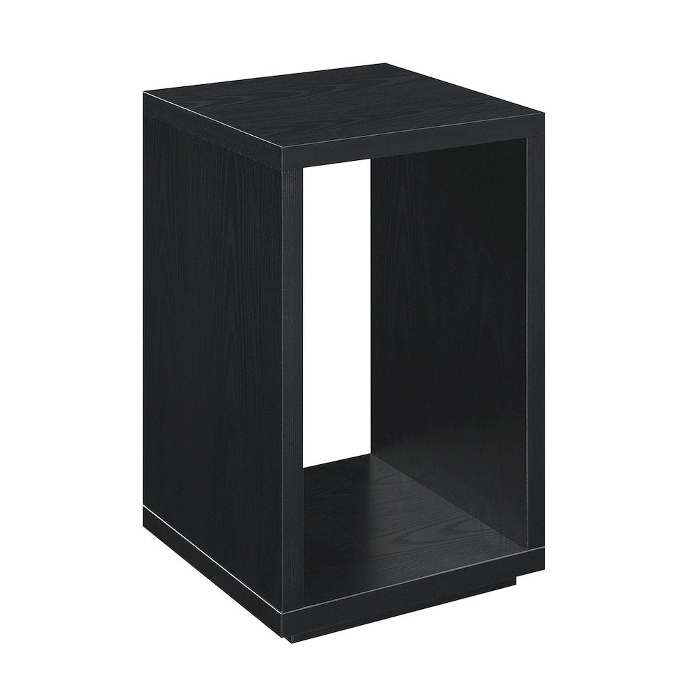 Northfield Admiral End Table with Shelf, Black