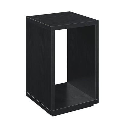 Northfield Admiral End Table with Shelf, Black