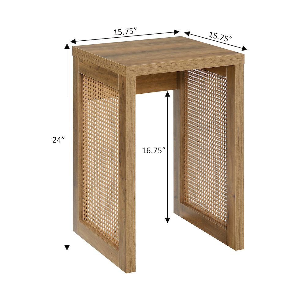 Northfield Weave End Table