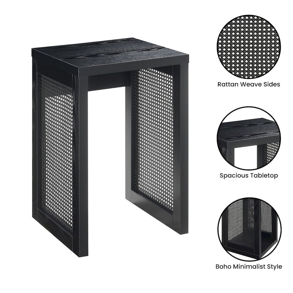 Northfield Weave End Table