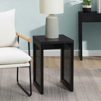 Northfield Weave End Table
