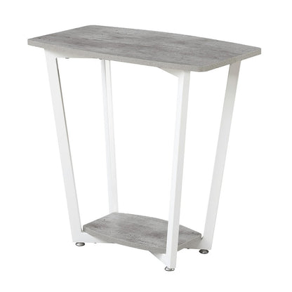 Graystone End Table with Shelf