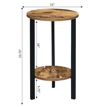 Graystone 24 inch 2 Tier Plant Stand