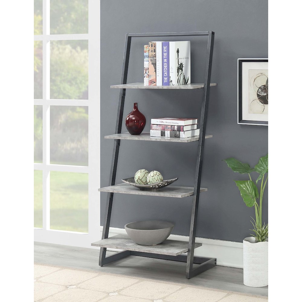 Graystone 4 Tier Ladder Bookcase/shelf