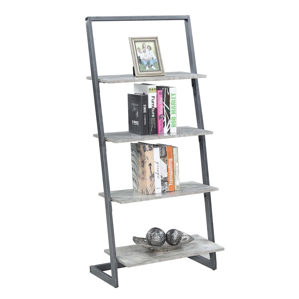 Graystone 4 Tier Ladder Bookcase/shelf