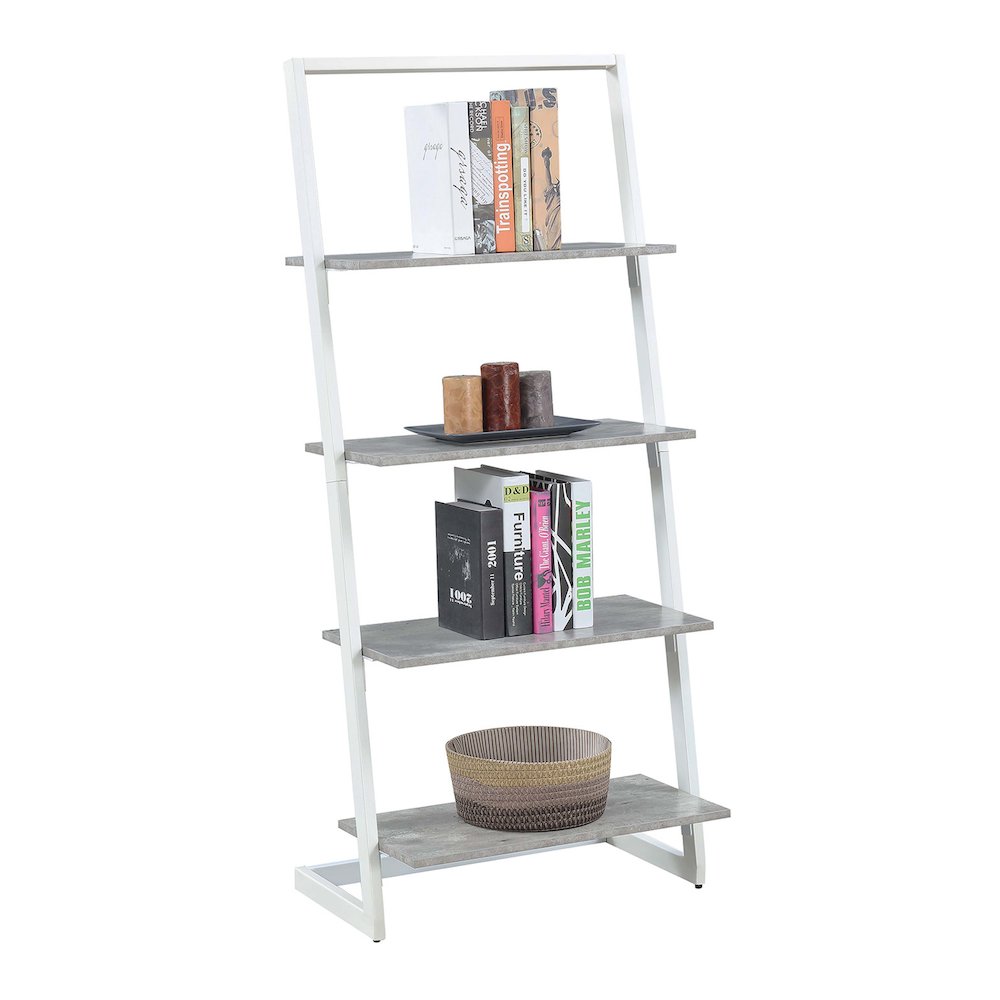 Graystone 4 Tier Ladder Bookcase/shelf