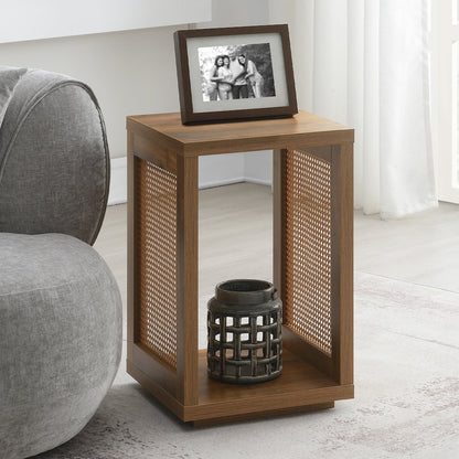 Northfield Admiral Weave End Table with Shelf