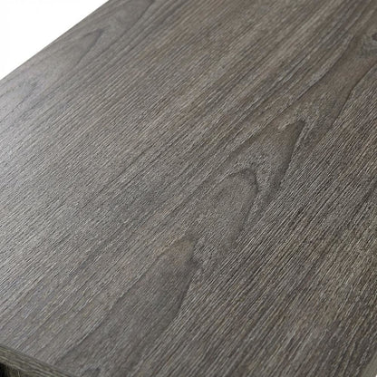 Glass Finish Flip Top Table with Compact Design for Living Room Use