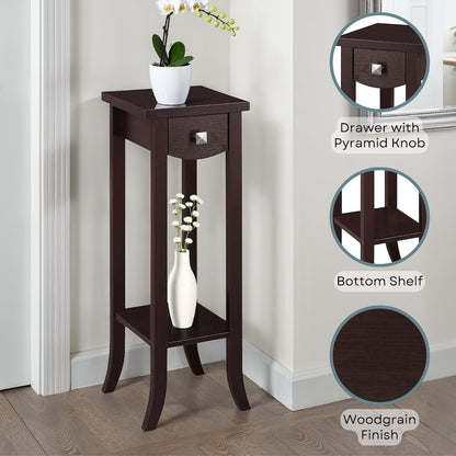 Newport Prism Tall 2 Tier Plant Stand