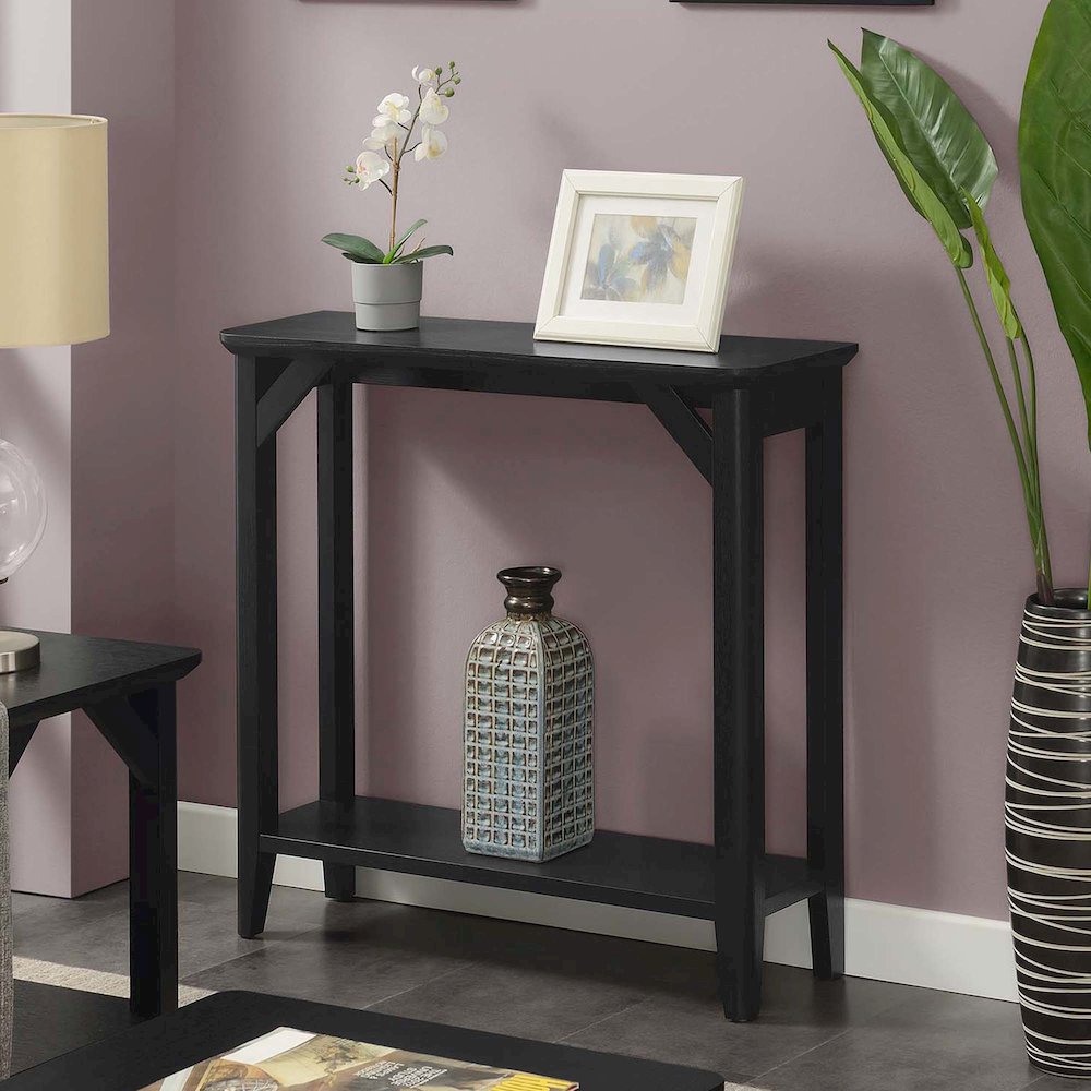 Winston Entryway Hall Table with Shelf