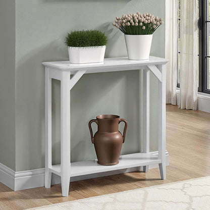 Winston Entryway Hall Table with Shelf