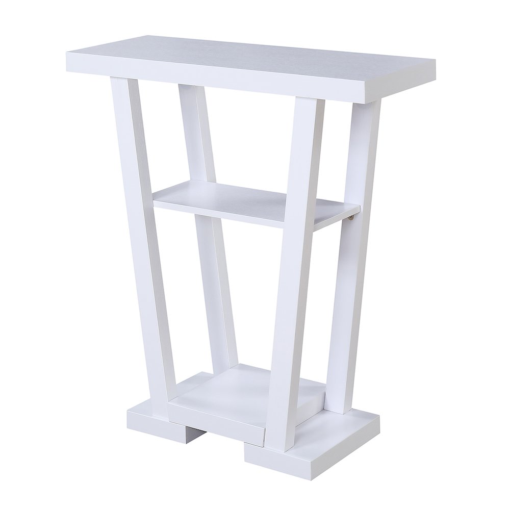 Newport V Console Table with Shelves