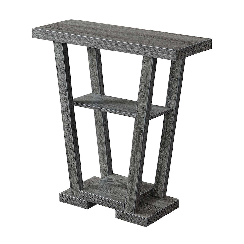 Newport V Console Table with Shelves
