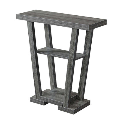 Newport V Console Table with Shelves