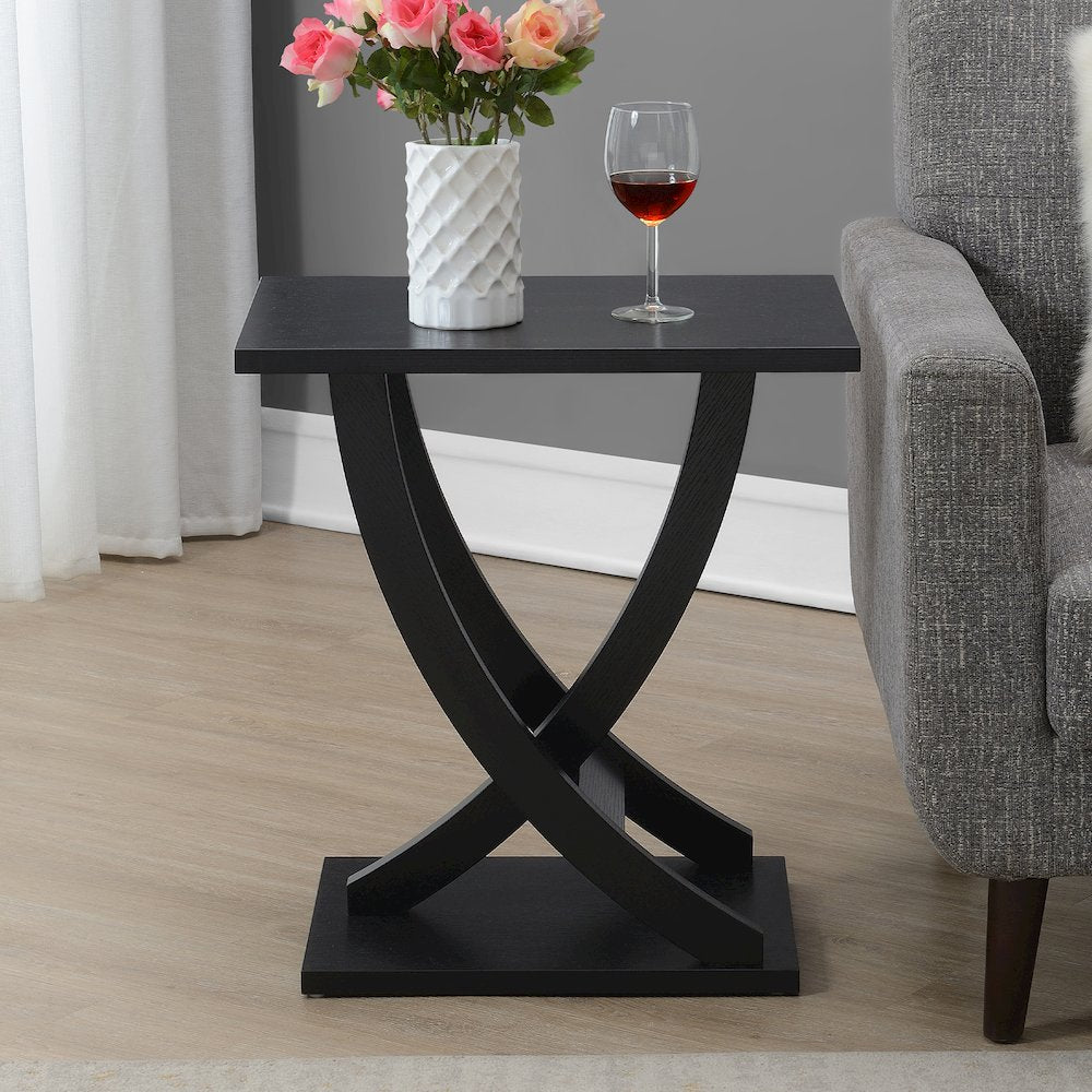 Newport Criss-Cross Chairside End Table