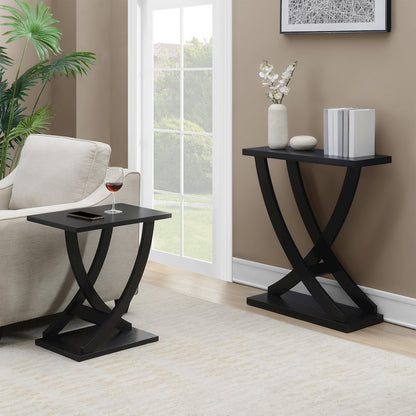 Newport Criss-Cross Chairside End Table