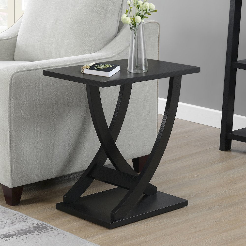 Newport Criss-Cross Chairside End Table