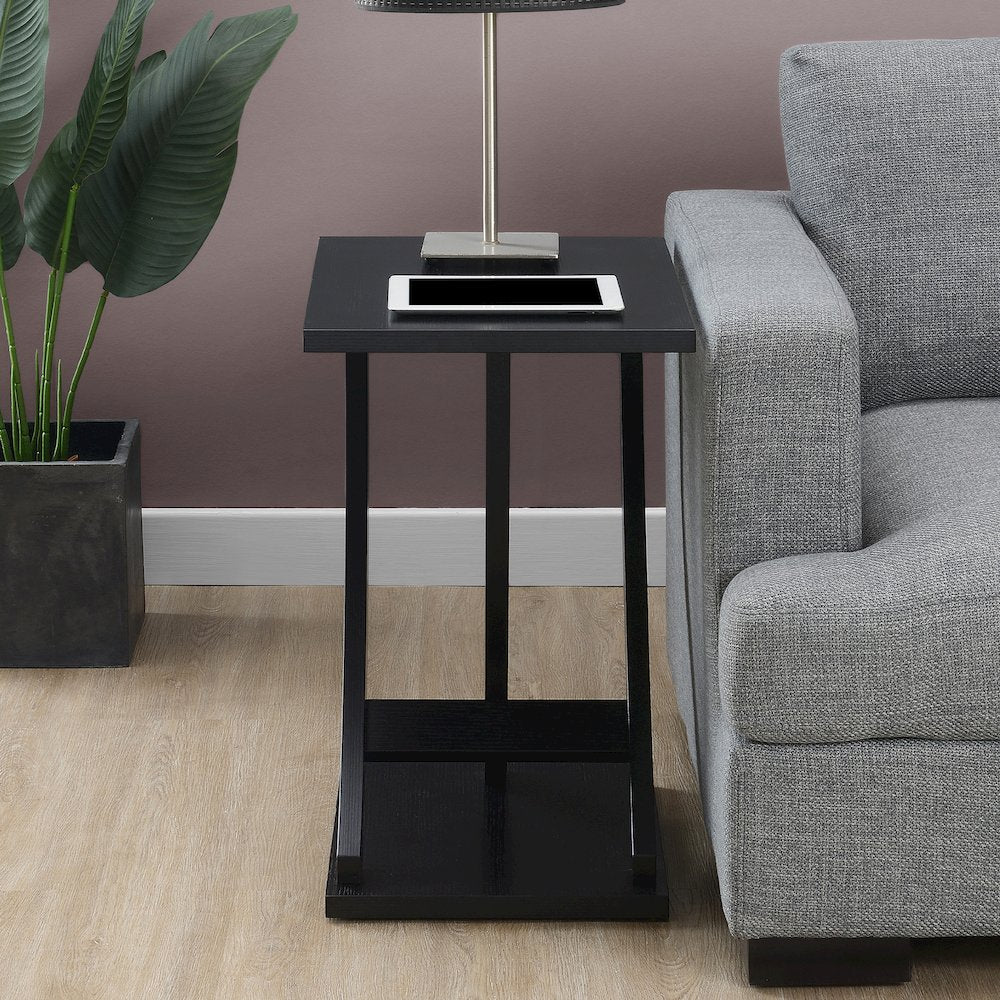 Newport Criss-Cross Chairside End Table