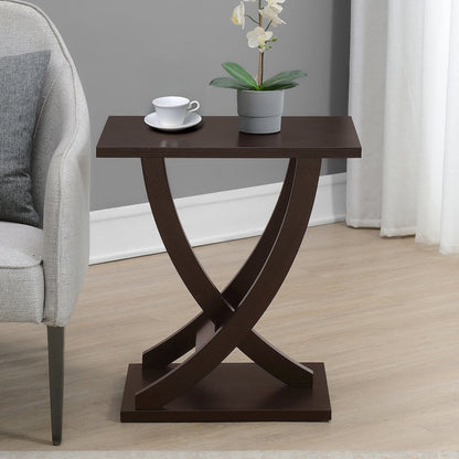 Newport Criss-Cross Chairside End Table